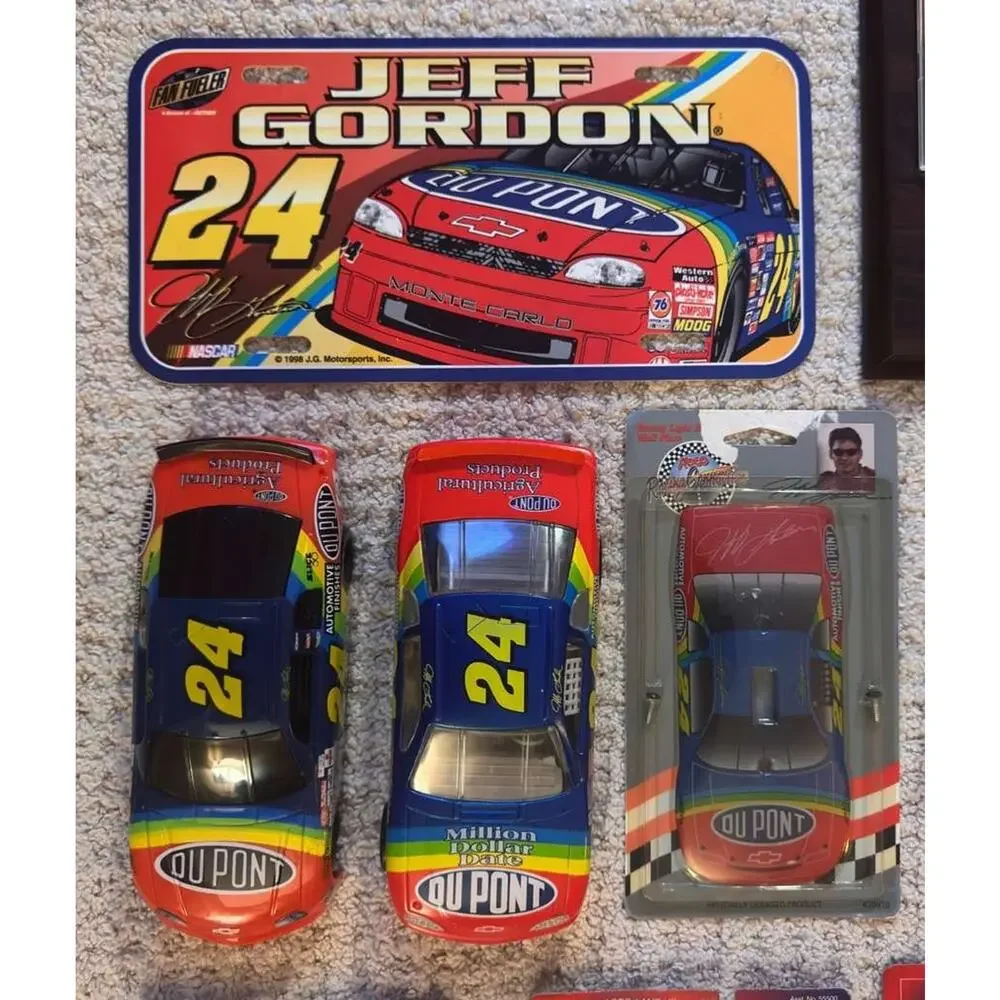 Jeff Gordon #24 NASCAR Collectibles Lot Diecast Cars Winner's Circle DuPont Rare